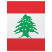 Lebanon flag letterhead template