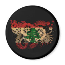 Lebanon Flag Fridge Magnets