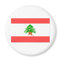 Lebanon Flag Fridge Magnet