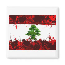 Lebanon Flag Refrigerator Magnets