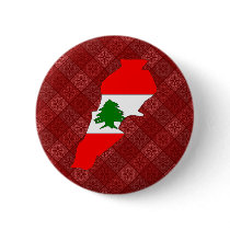 Lebanon Flag Map full size Button
