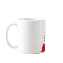 Lebanon Flag Map Coffee Mug