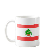 Lebanon Flag Coffee Mugs