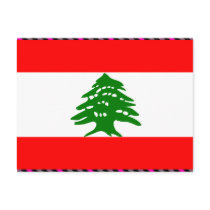 Lebanon Flag Post Cards