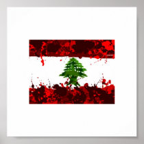 Lebanon Flag Posters
