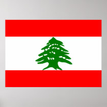 Lebanon Flag Posters
