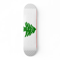 Lebanon Flag skateboards