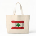 Lebanon Flag Tote Bag by LivingFlags2 Lebanon Flag Tote Bag