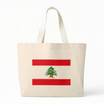 Lebanon Flag Tote Bag by FlagTshirts Lebanon Flag Tote Bag