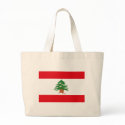Lebanon Flag Tote Bag
