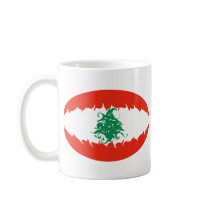 Lebanon Gnarly Flag Mug