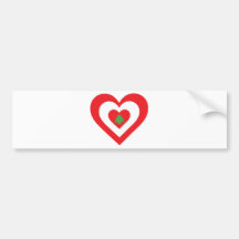 Lebanon Heart Bumper Sticker