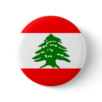 Lebanon High quality Flag Pinback Buttons