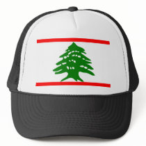 Lebanon High quality Flag Mesh Hats