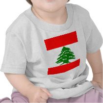 Lebanon High quality Flag T-shirt