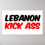 Lebanon Kick Ass Print
