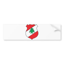 Lebanon Official Coat Of Arms Heraldry Symbol bumper stickers