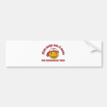 Lebanon smiley flag designs bumper sticker
