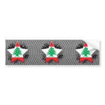 Lebanon Star Bumper Sticker