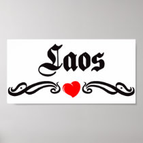 Lebanon Tattoo Style Poster