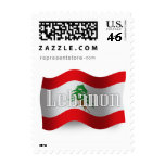 Lebanon Waving Flag Postage