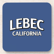 Lebec California Beverage Coasters