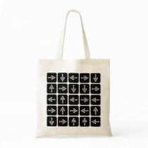 LED Arrow Square bags by artberry LED Arrow Square bags