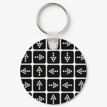 LED Arrow Square keychains by artberry LED Arrow Square keychains