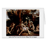 Leda And The Swan By Antonio Allegri Da Correggio cards