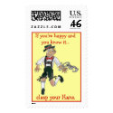 Lederhosen Happy Octoberfest Postage Stamps