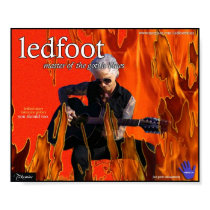 LEDFOOT - GOTHIC BLUESMAN v3 posters
