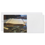 Ledger and Eyeglasses Rack Card Template