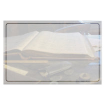 Ledger and Eyeglasses Custom Stationery