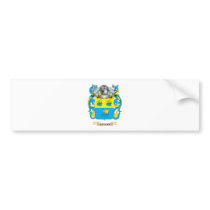 Ledger Coat of Arms (Family Crest) Bumper Sticker