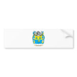 Ledger Coat of Arms (Family Crest) Bumper Sticker