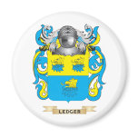 Ledger Coat of Arms (Family Crest) magnets