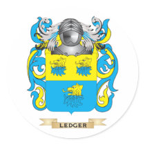 Ledger Coat of Arms (Family Crest) Sticker