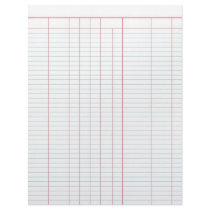 Ledger Paper Note Letterhead Design
