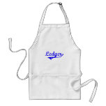 Ledger Surname Classic Style aprons