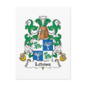 Ledoux Family Crest postcards