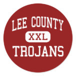 Lee County - Trojans - Middle - Leesburg Georgia stickers