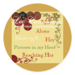 Lee Cummings, Hey, Alone, Pictures i... stickers