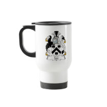 Lee Family Crest mugs by coatsofarms Lee Family Crest mugs