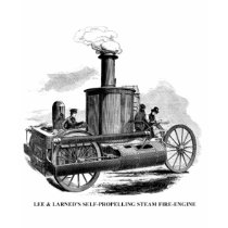 Lee & Larned Fire Engine t-shirts by VintagePrints Lee & Larned Fire Engine t-shirts