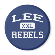 Lee - Rebels - Junior - San Angelo Texas magnets by customteamsportswear Lee - Rebels - Junior - San Angelo Texas magnets