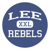 Lee - Rebels - Junior - San Angelo Texas stickers