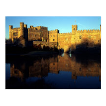 Leeds Castle, 12th c., Norman stronghold and Post Card