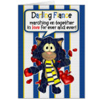 Leeds UFC Fan Valentine's Day Card Fiance With Cat Leeds UFC Fan Valentine's Day Card Fiance With Cat