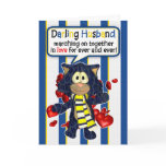 Leeds United FC Fan Husband Valentine's Day Card
