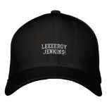 LEEEEROY JENKINS! EMBROIDERED BASEBALL CAP